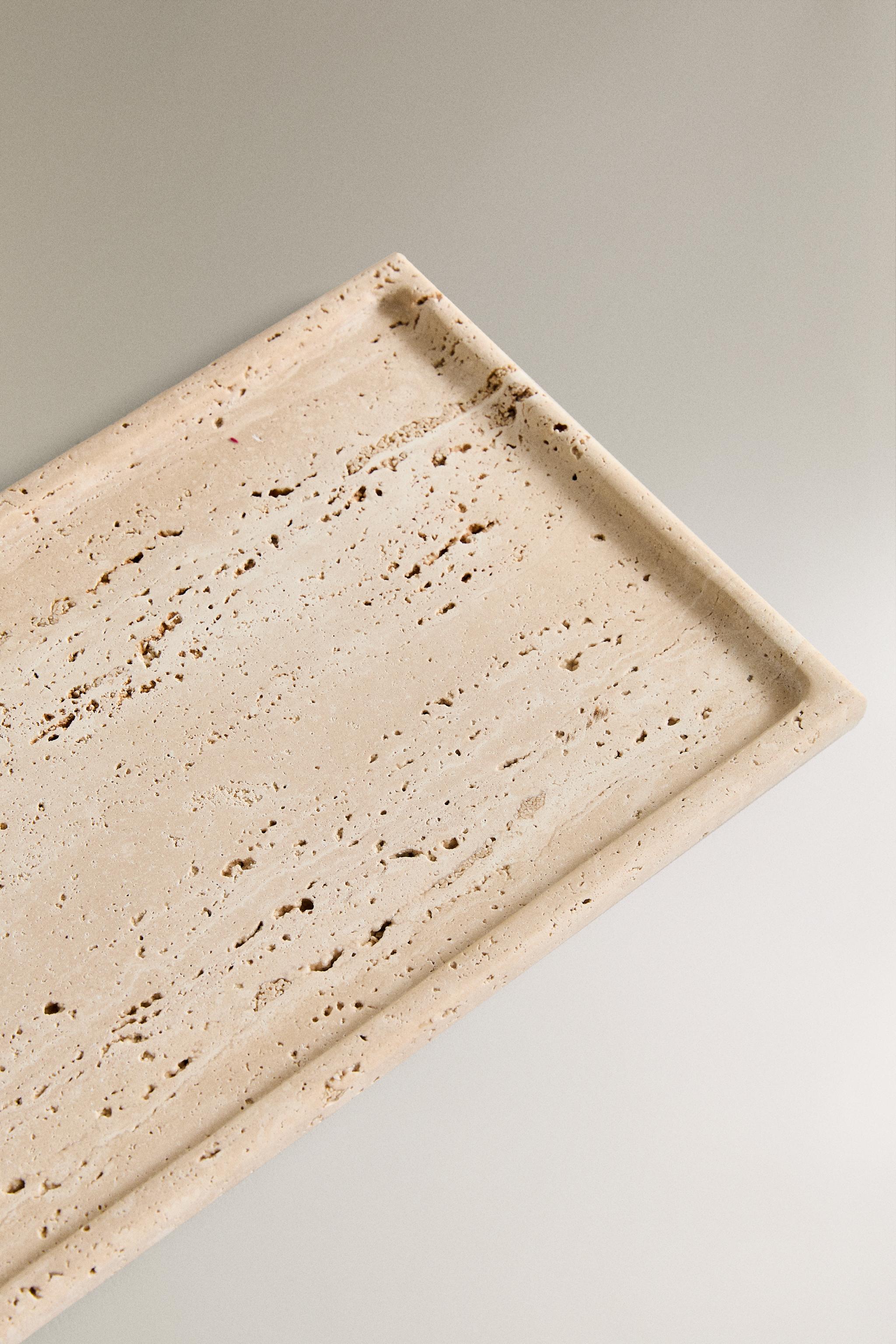 BEIGE MARBLE TRAY